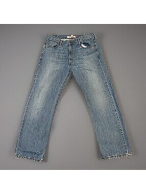 Levi's 500 Series Men's 569 36xLoose Straight  Blue Denim Jeans 5-Pocket
